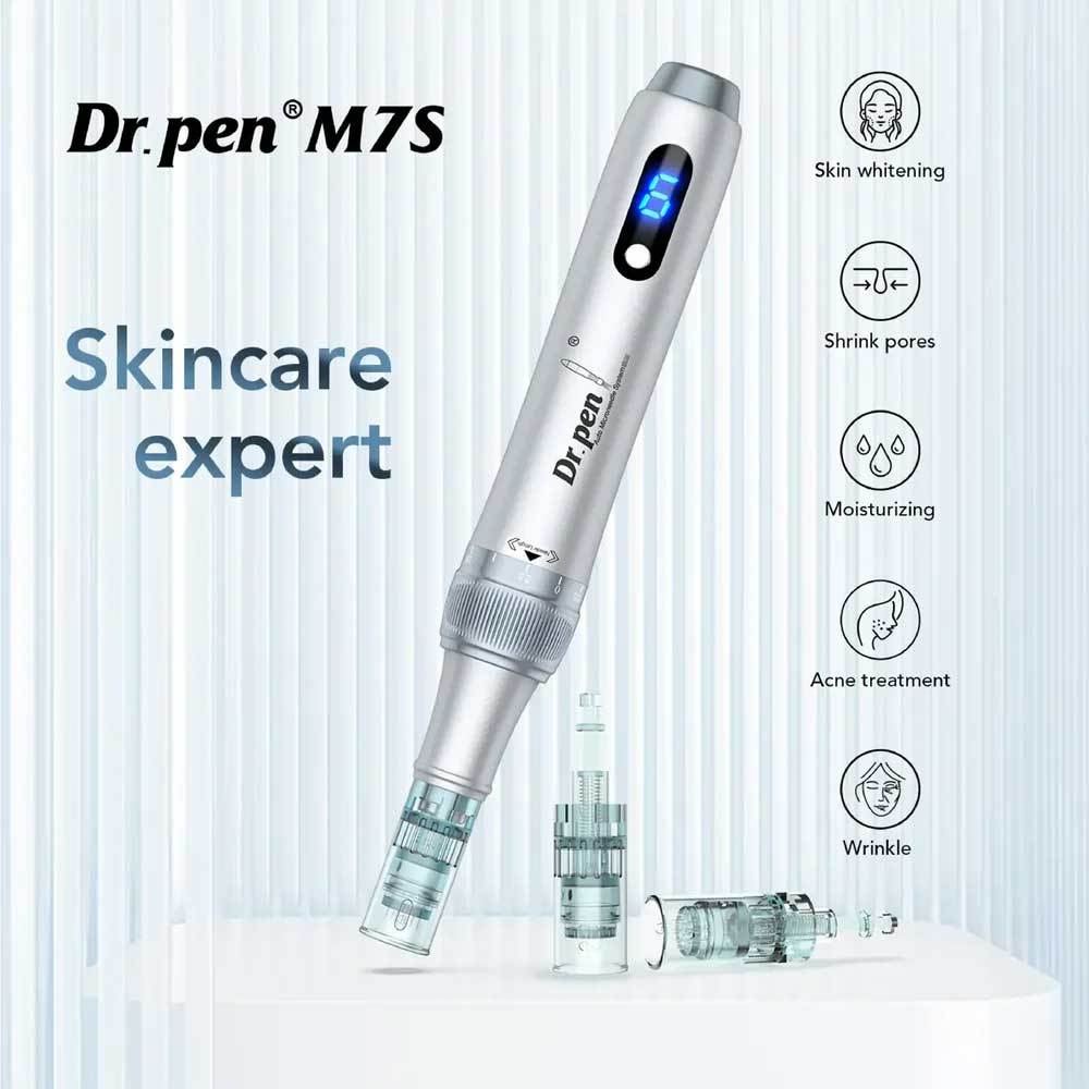 Dr. Pen M7S Microneedling Pen Including 10 Cartridges