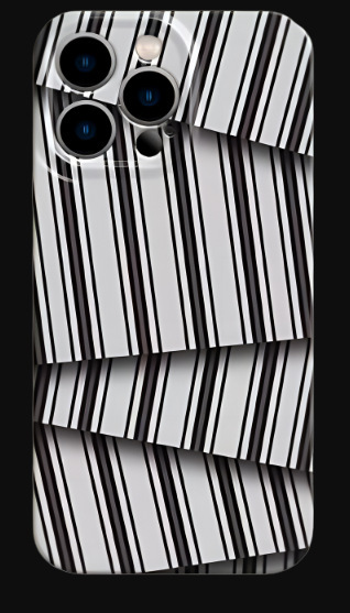 Compatible Apple 16/15 Phone Case iPhone 13 Pro Huawei Colorful Striped OnePlus Ace5 Film Case