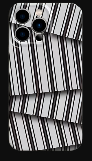 Compatible Apple 16/15 Phone Case iPhone 13 Pro Huawei Colorful Striped OnePlus Ace5 Film Case