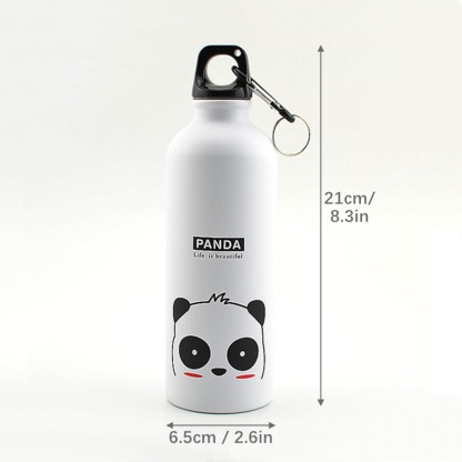 Cute Animal Creative Water Bottle Outdoor Portable Sports Water Bottle Aluminum Cartoon School Children's Water Bottle