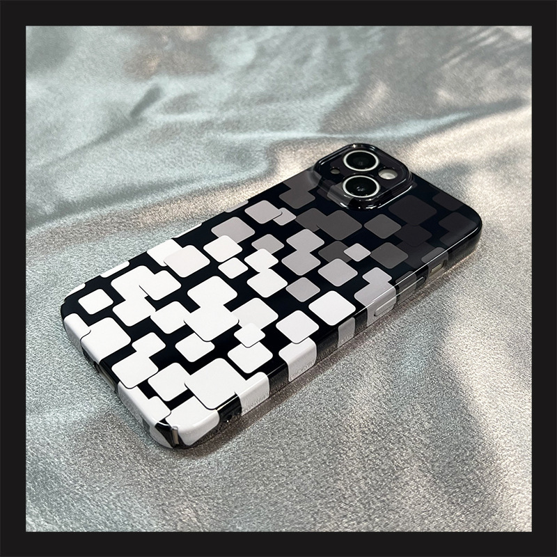 Compatible Apple 16/15 Phone Case iPhone 13 Pro Huawei Colorful Striped OnePlus Ace5 Film Case