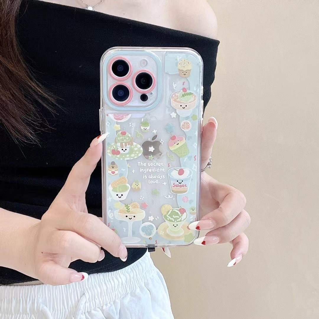 Luminous Splash-Ink Cat for Apple 15 Phone Case Iphone14 New 13promax Personality 12 Cartoon Fashion