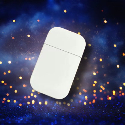 New Gradient Flame Inflatable Windproof Lighter Metal TikTok Internet Celebrity Creative Gift for Boyfriend or Girlfriend Cigarette Lighter Dropshipping