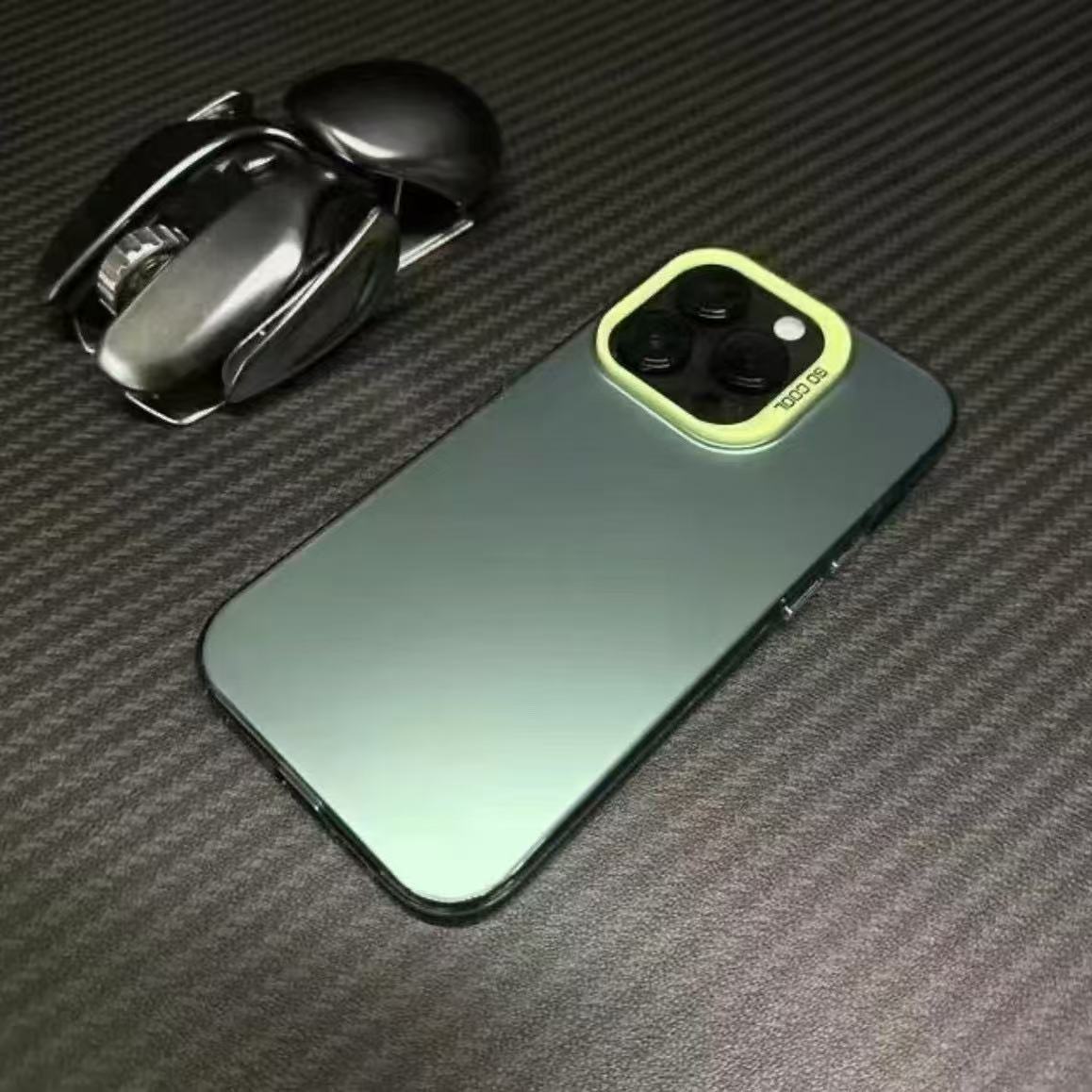 Minimalist Style Solid Color Compatible with Apple 16 Pro Max Phone Case Personality Energetic Case iPhone 15/14/13/12/