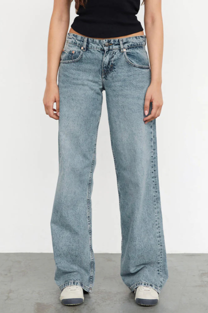 Low Rise Jeans Vintage Blue