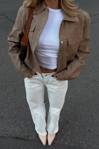 Low Rise Jeans Wide Leg Off White