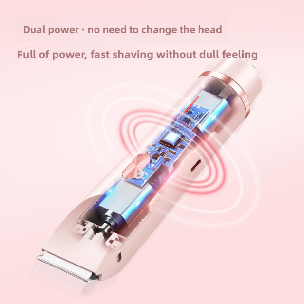 Electric Double-Headed Hair Trimmer
