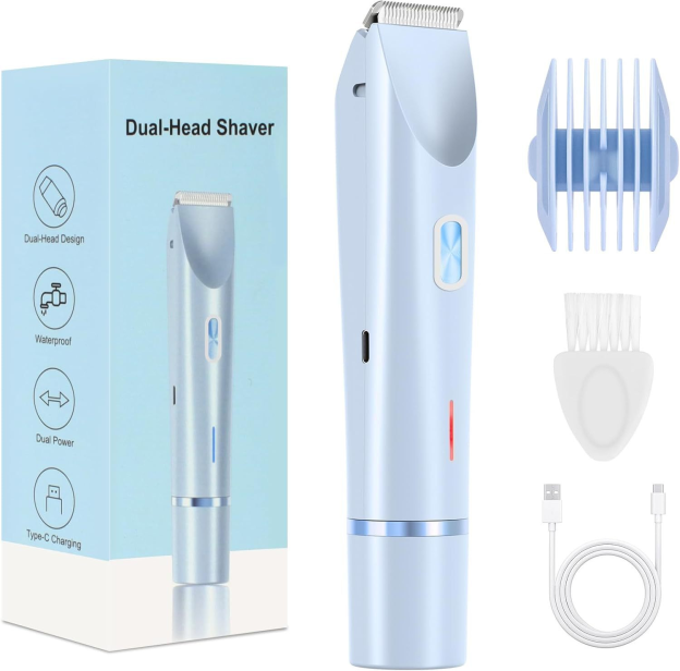 Electric Double-Headed Hair Trimmer