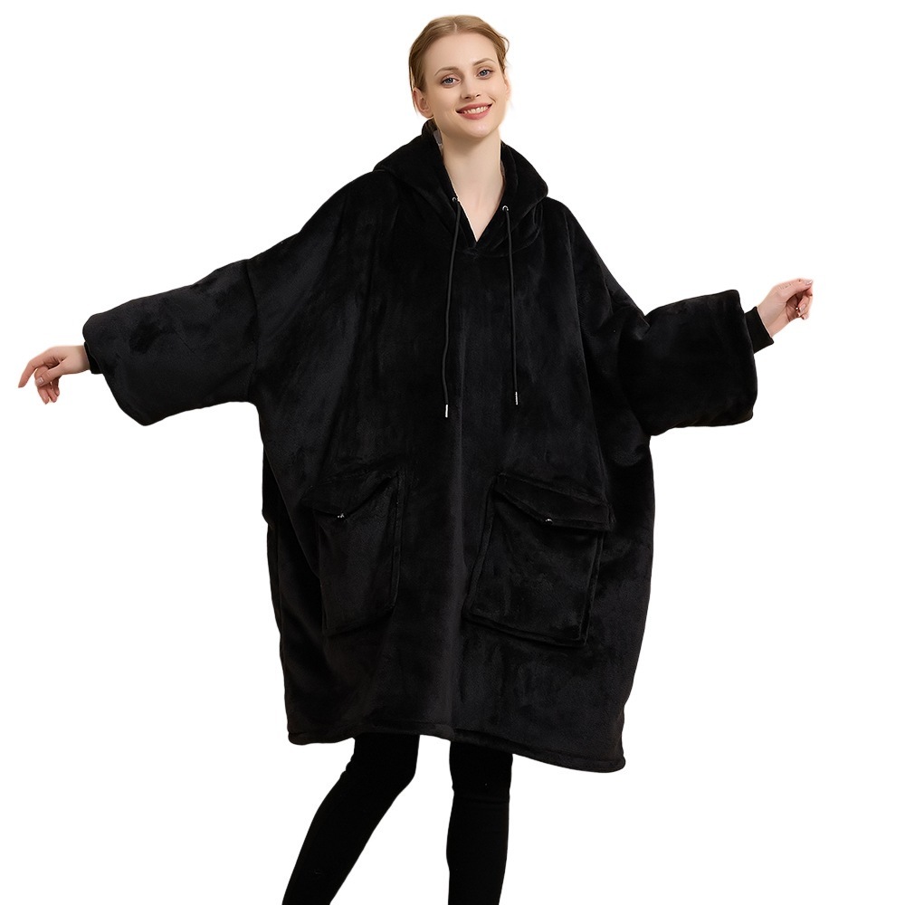 Hooded Home Sweatshirt Blanket