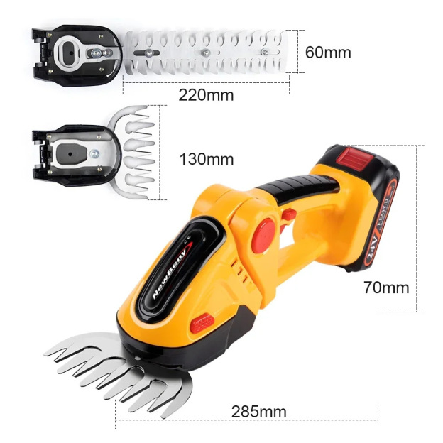 2-in-1 Hedge Trimmer