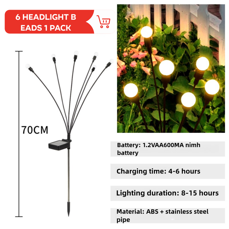 Solar Powered Firefly Light