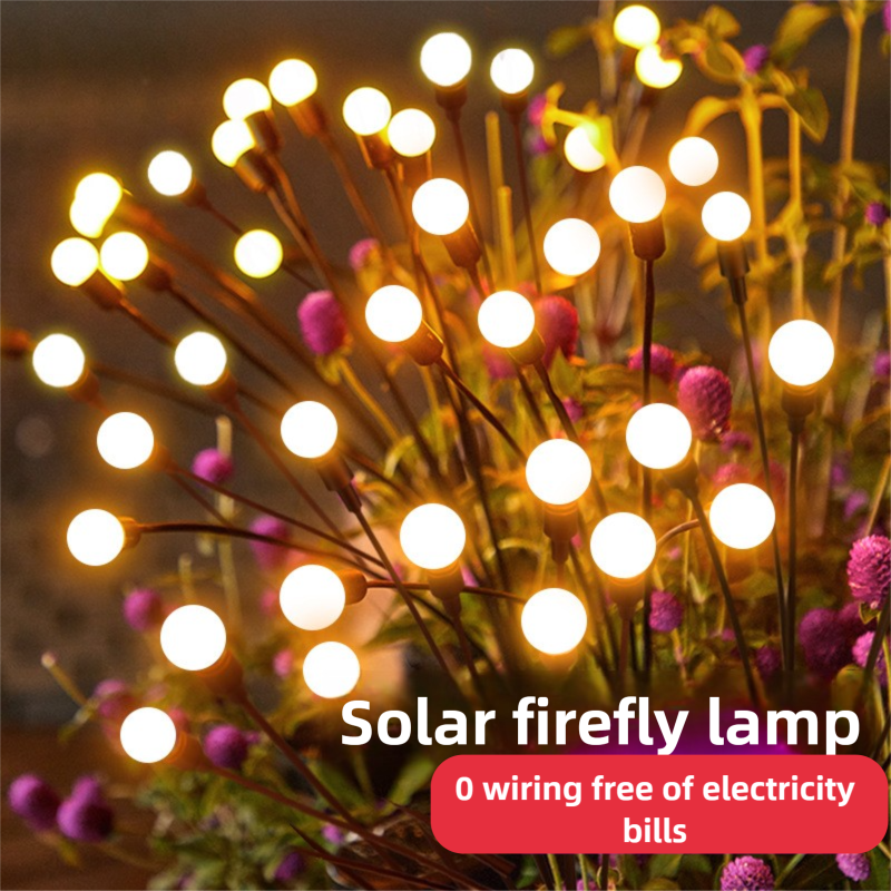 Solar Powered Firefly Light