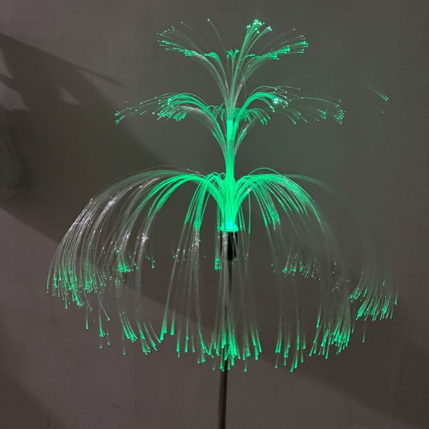 Solar Colorful Fiber Optic Jellyfish Light (Outdoor Waterproof LED Atmosphere Light)