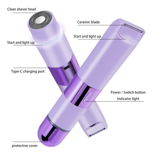 Electric Double-Headed Hair Trimmer