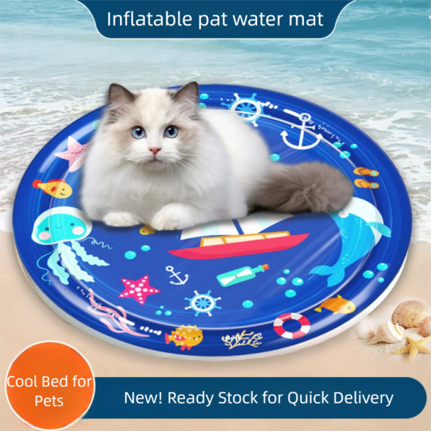 Summer Pet Ice Pad (Inflatable/Water-Filled)