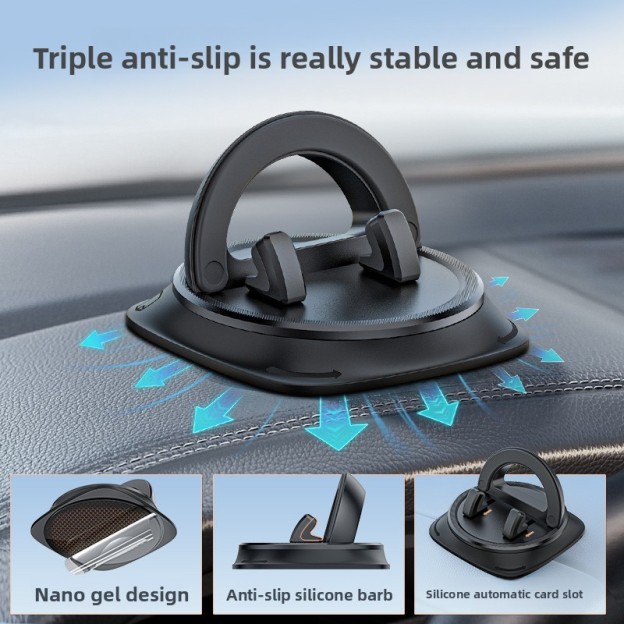 Dashboard Navigation Mount Special Car Phone Holder Advanced Anti-Slip Pad Universal Fixed Car Interior Technology