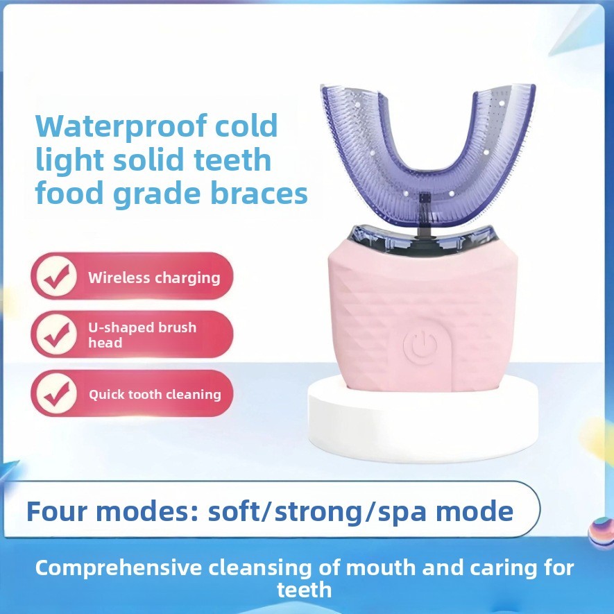 Smart U-shaped Adult Electric Toothbrush