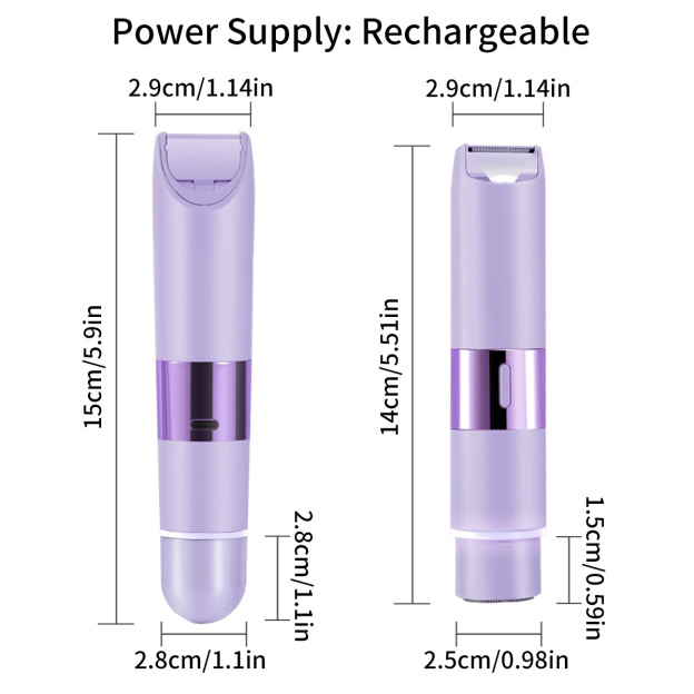 Electric Double-Headed Hair Trimmer