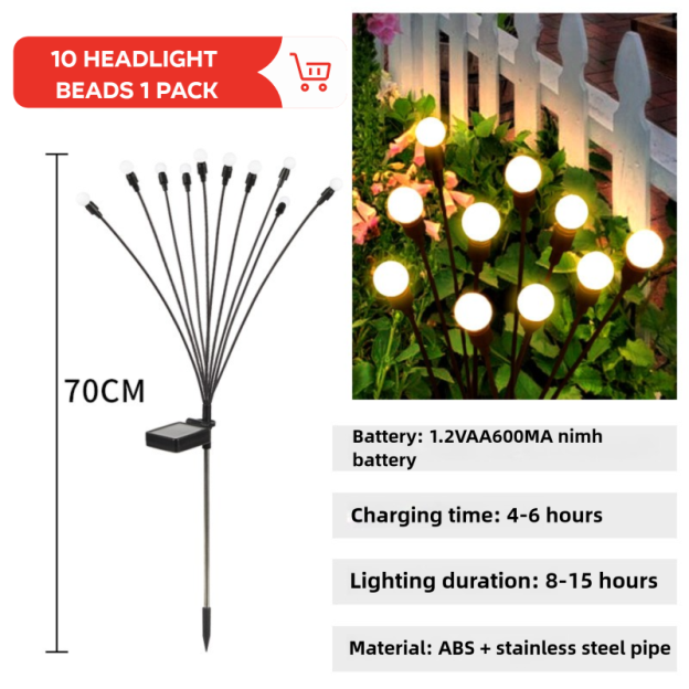 Solar Powered Firefly Light