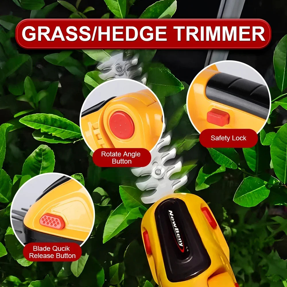 2-in-1 Hedge Trimmer