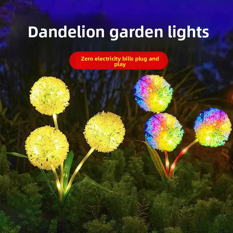 Solar Garden Light Dandelion Light