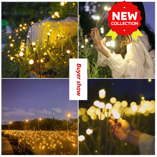 Solar Powered Firefly Light