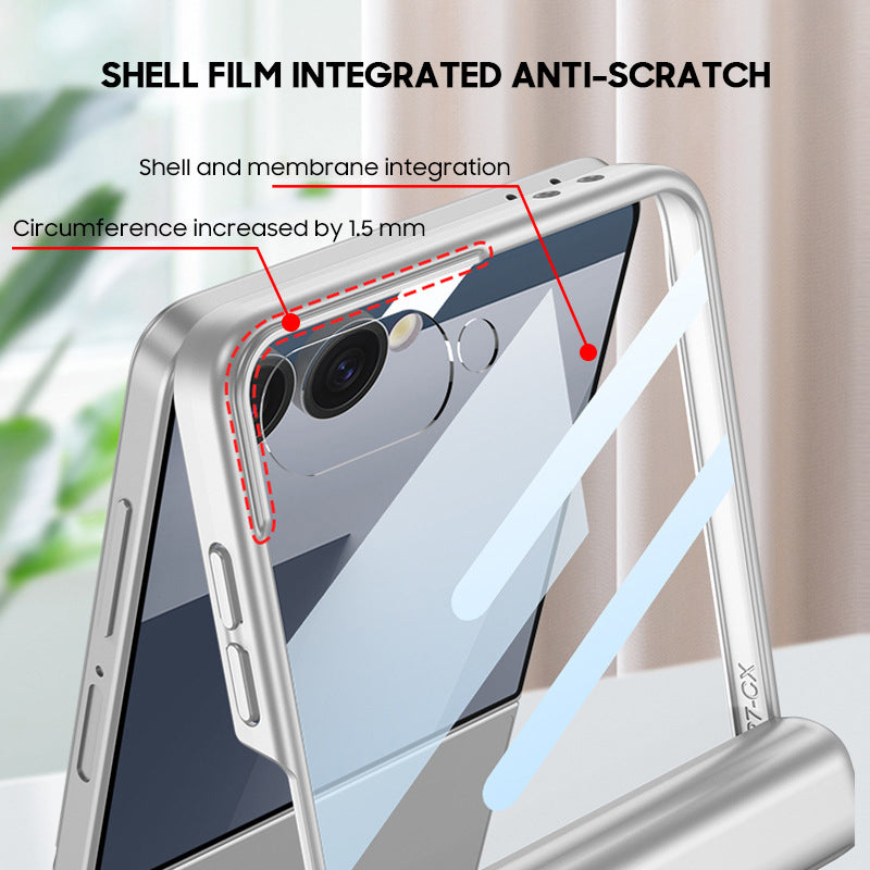 Magnetic Hinge Pen Box Protective Phone Case