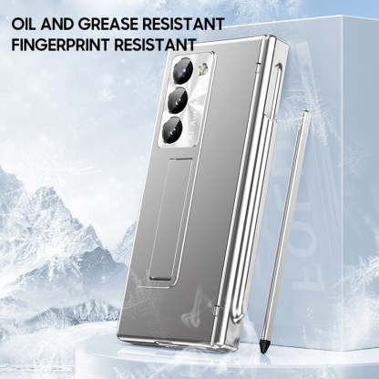 Magnetic Hinge Electroplated Mobile Phone Case