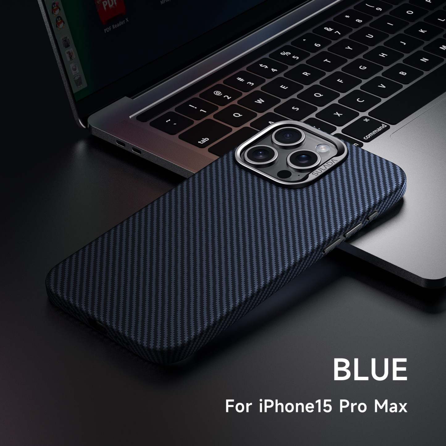 Kevlar Texture Magnetic Cover