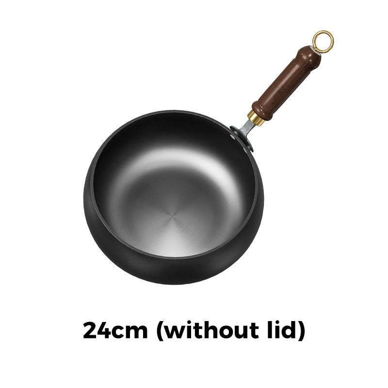 🍳Wyprzedaż błyskawiczna🔥Ultralekka, niepowlekana, gruba żeliwna pate