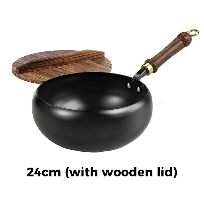 🍳Wyprzedaż błyskawiczna🔥Ultralekka, niepowlekana, gruba żeliwna patelnia nieprzywierająca