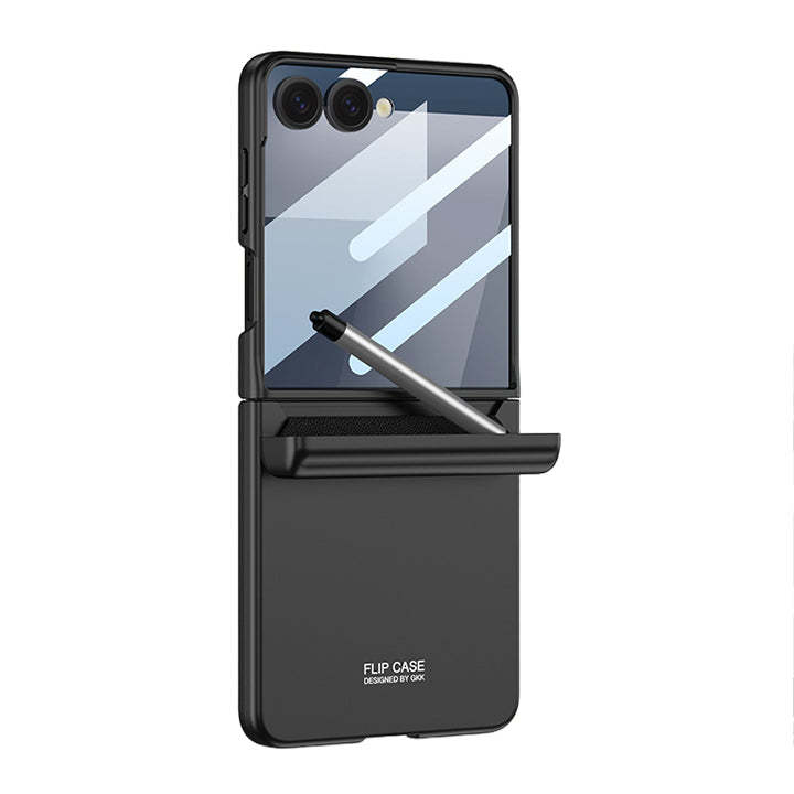 Magnetic Hinge Pen Box Protective Phone Case