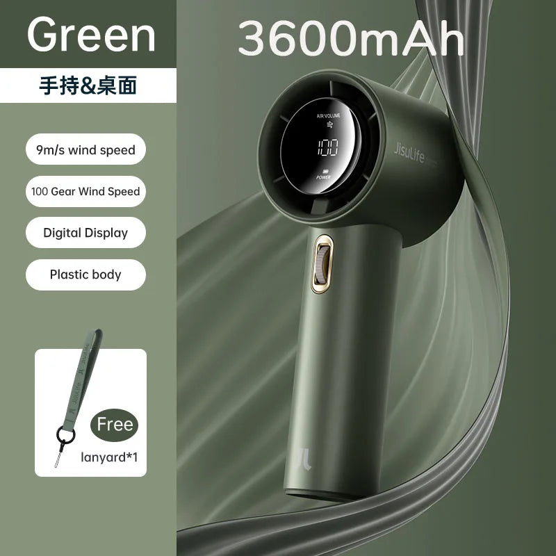 Rechargeable Mini Handheld Portable Fan
