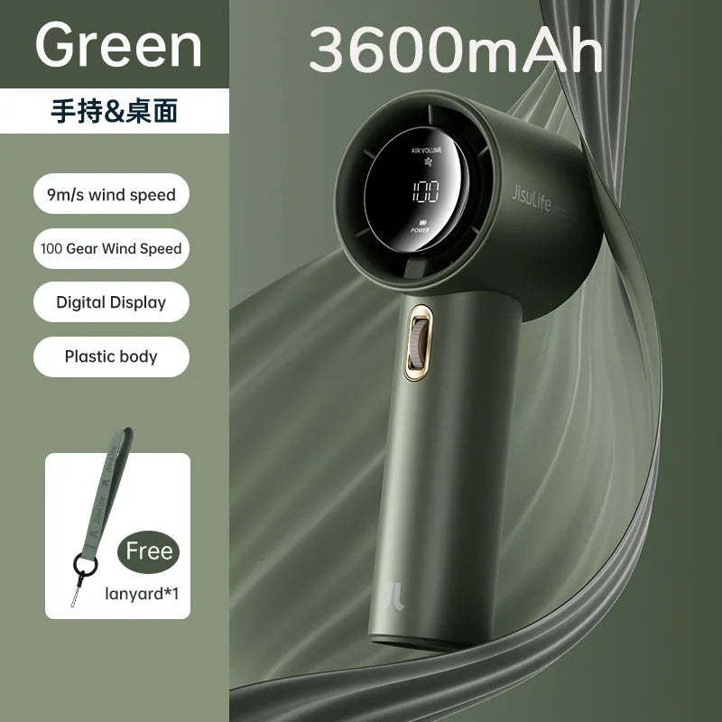 Rechargeable Mini Handheld Portable Fan