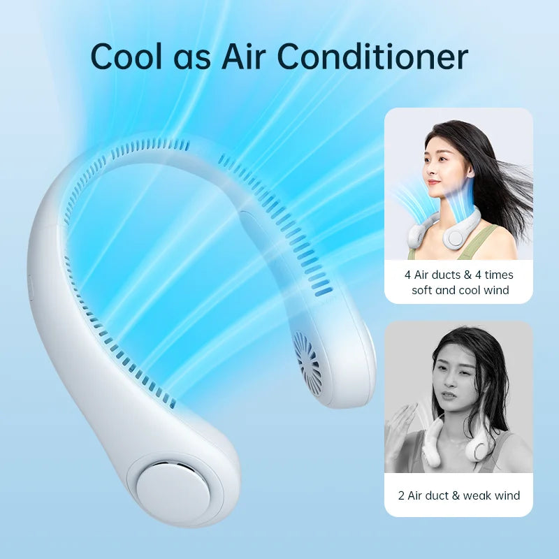 Twistable Hands-Free Bladeless Neckband