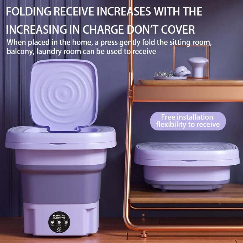 Folding Portable Washing Machine