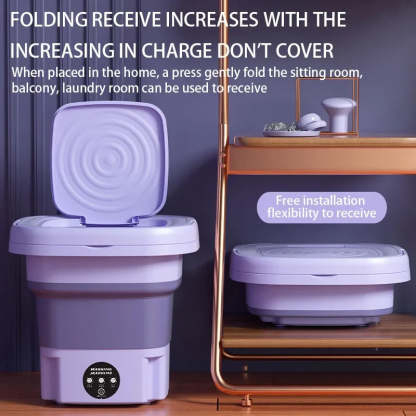 Folding Portable Washing Machine
