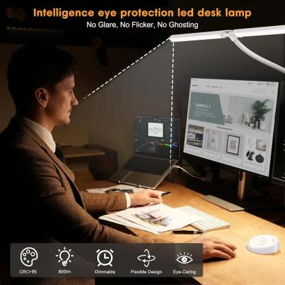 Double-headed Desk Lamp