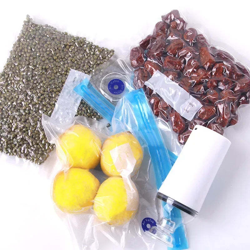 Electric Handheld Vacuum Sealer Pump & Bags