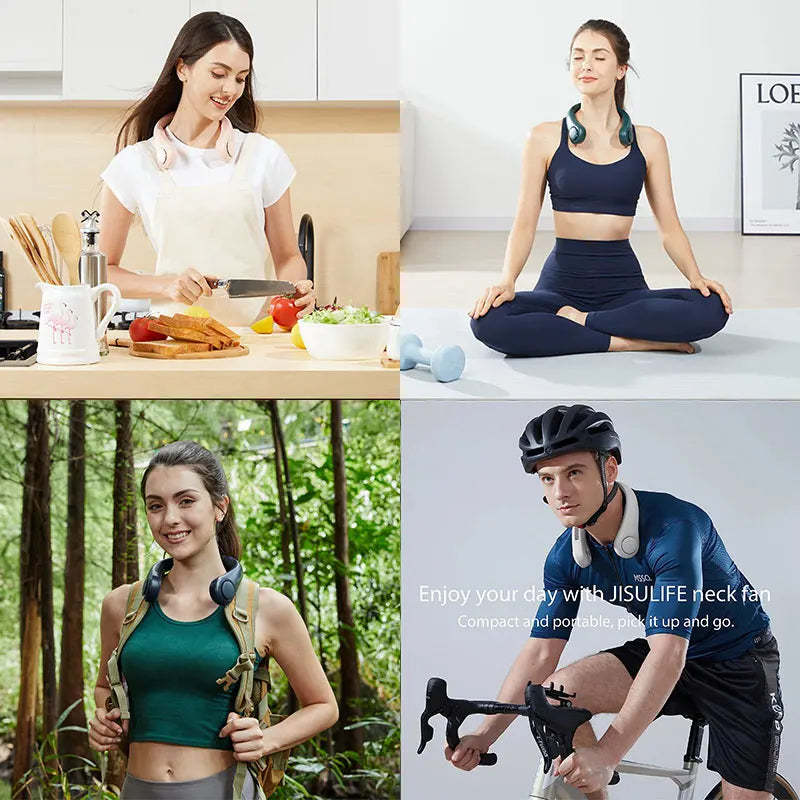 Twistable Hands-Free Bladeless Neckband