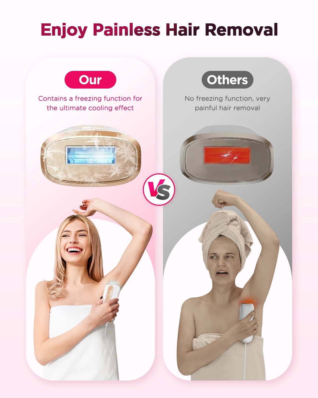 Flash Laser Epilator IPL Hair Removal Machine