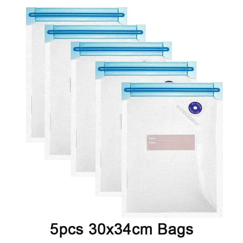 Electric Handheld Vacuum Sealer Pump & Bags