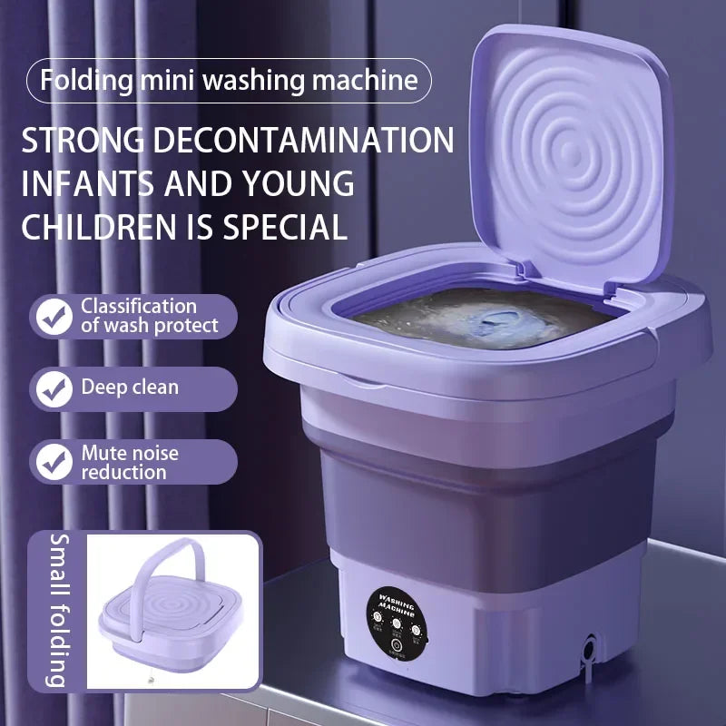 Folding Portable Washing Machine
