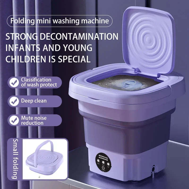 Folding Portable Washing Machine
