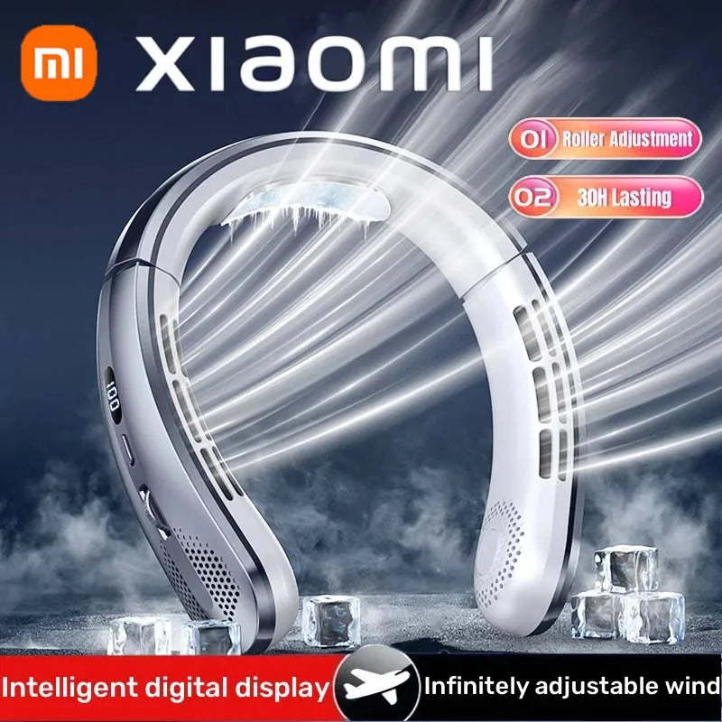 Portable Bladeless Mini Rechargeable Neck Fan