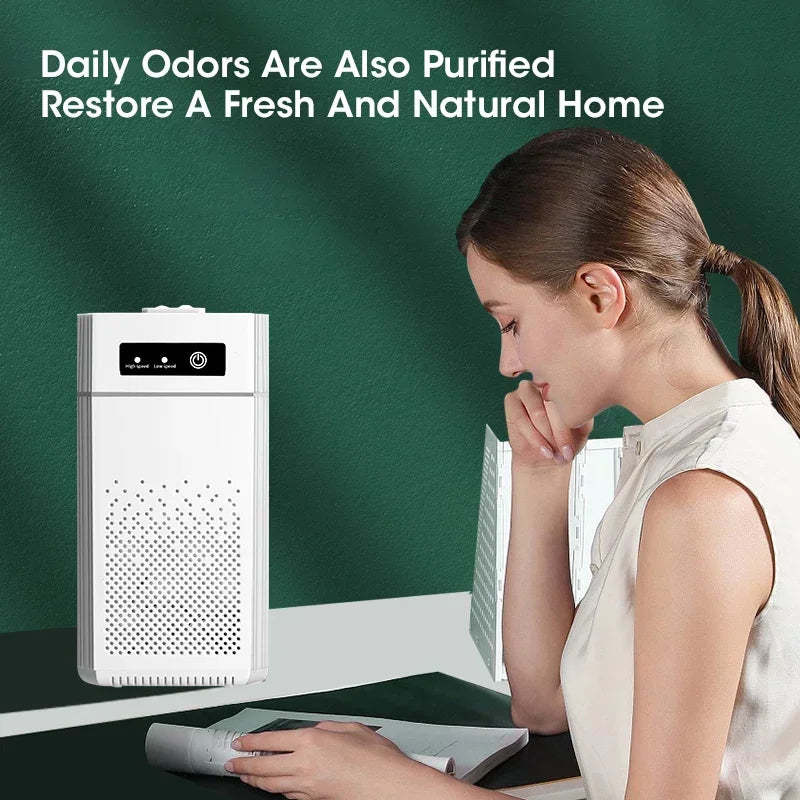 Negative Ion Air Purifier With Replaceable HEPA Filter