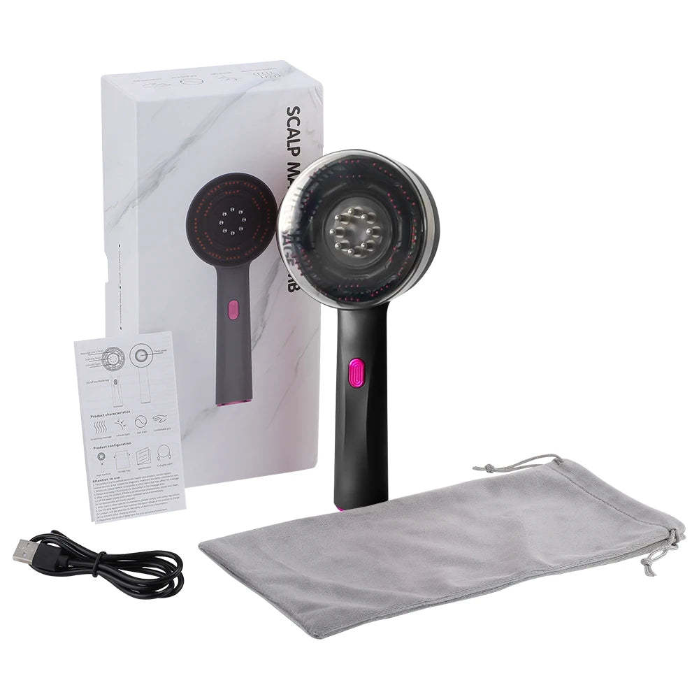 Electric Vibration Hair and Scalp Massage Comb