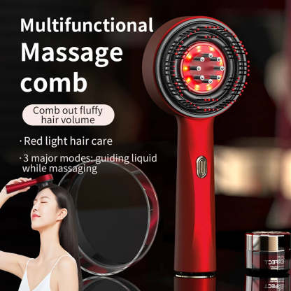 Electric Vibration Hair and Scalp Massage Comb