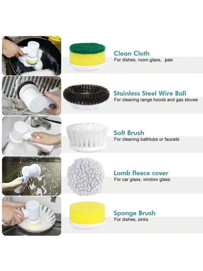 Electric Spin Scrubber Cordless