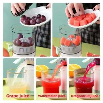 Automatic portable juice machine